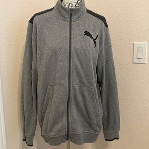 Puma zip front fleece